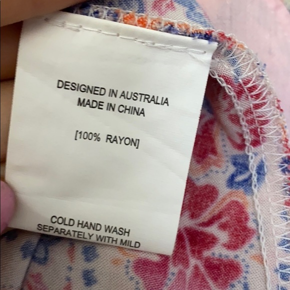 LF Paper Heart floral summer dress size 6 - Picture 7 of 10